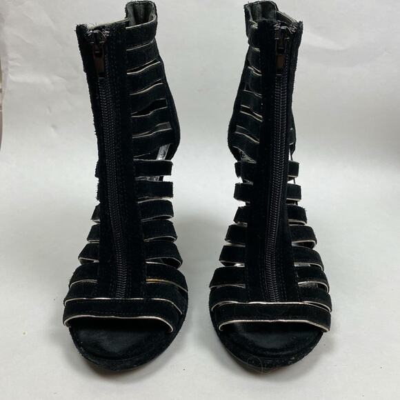 Dolce Vita Gladiator Heeled Booties Size 8 - Picture 2 of 6